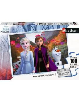 Puzzle Enfant dès 6 ans - Un monde magique / Disney La Reine des Neiges 2