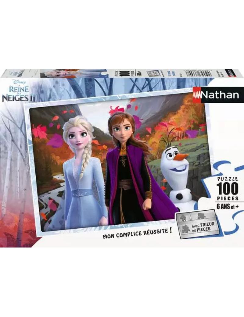 Puzzle Enfant dès 6 ans - Un monde magique / Disney La Reine des Neiges 2