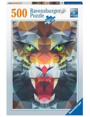 Puzzle 500 p - Lion de polygone