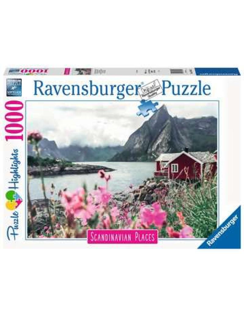 Puzzle 1000 p - Reine, Lofoten, Norvège