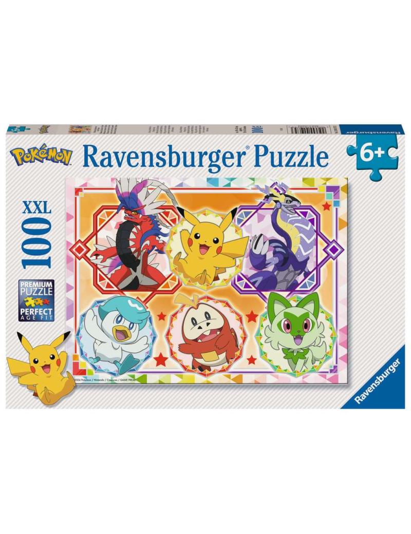 Puzzle 100 p XXL - Pokémon Écarlate et