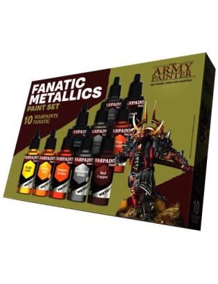 ARMY PAINTER - STARTER PEINTURE - WARPAINTS FANATIC METALLICS PAINT SET