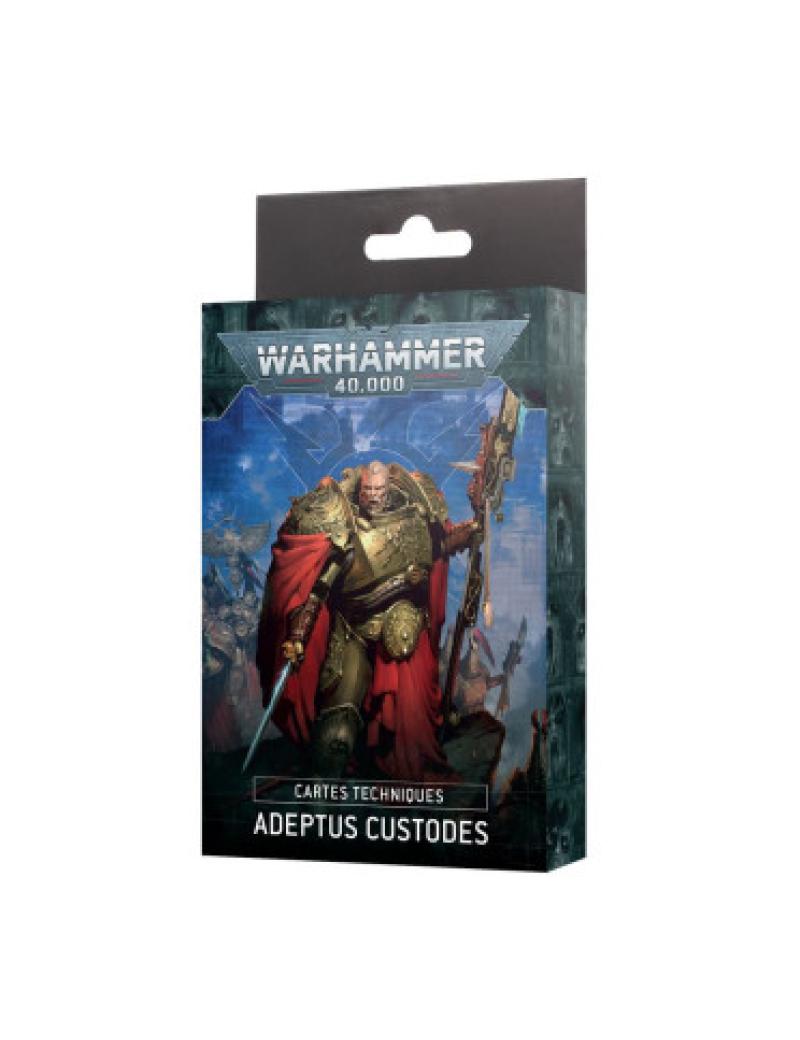 CARTES TECHNIQUES ADEPTUS CUSTODES