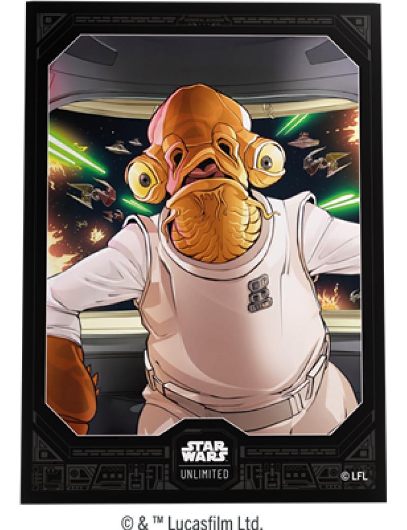 GG : SW Unlimited Art Sleeves : Admiral Ackbar