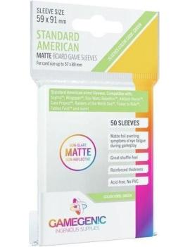 Matte Standard americain sleeves 59*91 (50)