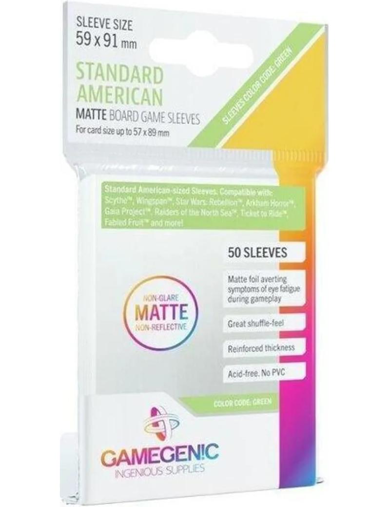 Matte Standard americain sleeves 59*91 (50)