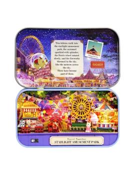 Book Nook - Boite Métal : Fête Foraine