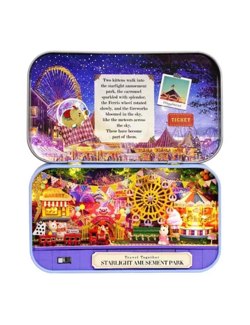 Book Nook - Boite Métal : Fête Foraine