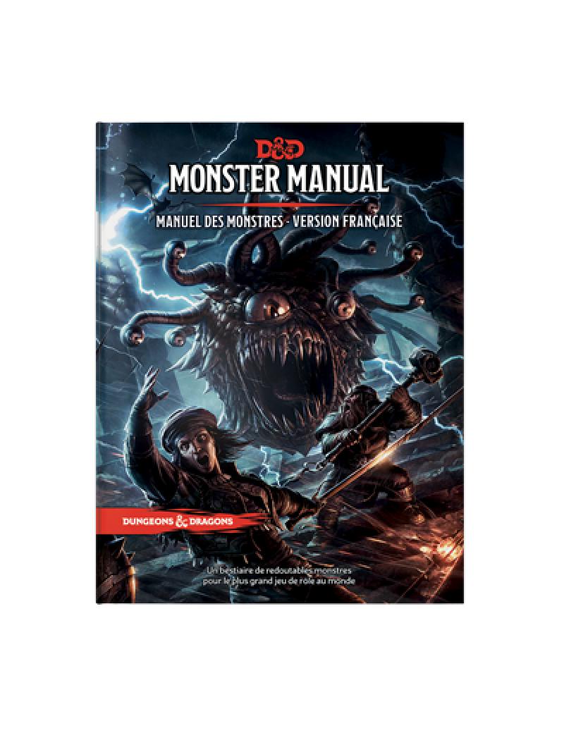 D&D 5 : MANUEL DES MONSTRES ED. WOTC