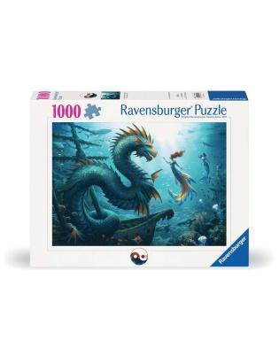 Dragon, sirène et tortues des profondeur