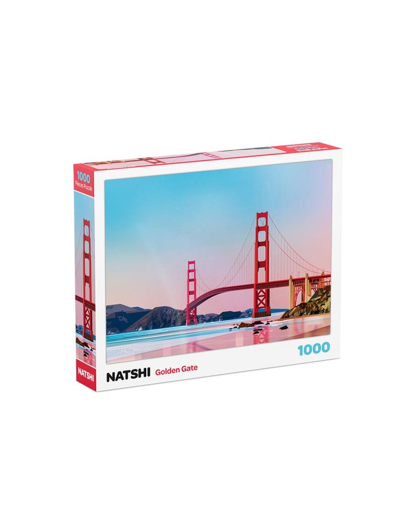 PUZZLE 1000 PIECES NATSHI - GOLDEN GATE