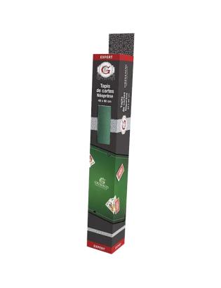 Tapis Néoprène - Belote 40X60 Cm, Coloris Vert