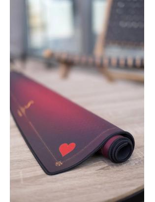 TAPIS CARTES PRESTIGE ROUGE 60X60 