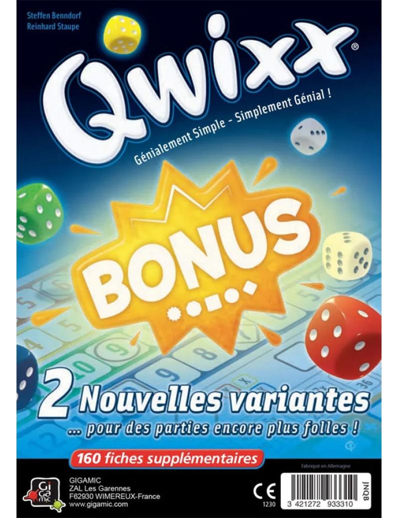 QWIXX BONUS (Bloc de score)
