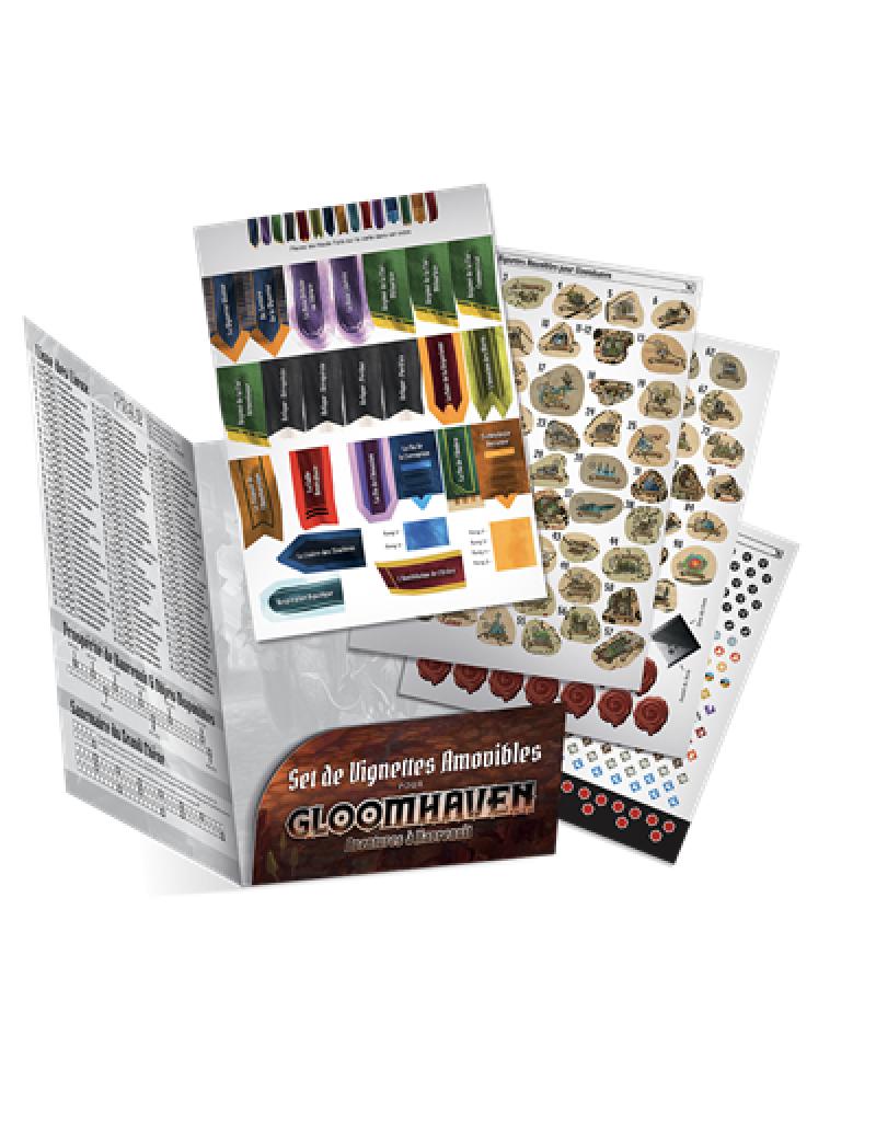 GLOOMHAVEN : REMOVABLE STICKER SET