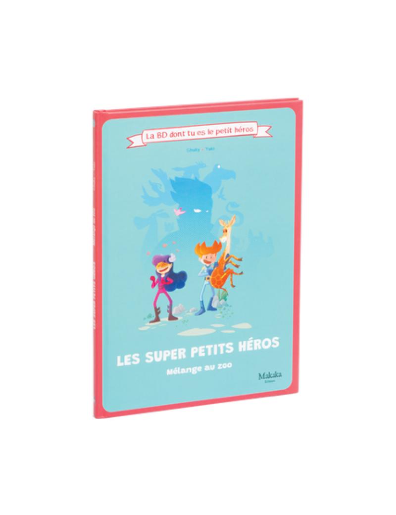 LES SUPER PETITS HEROS - MELANGE AU ZOO - BD PETIT HEROS