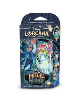 Disney Lorcana JCC : Lueurs dans les Profondeurs - Deck de démarrage Judy Hopps et Robin des Bois