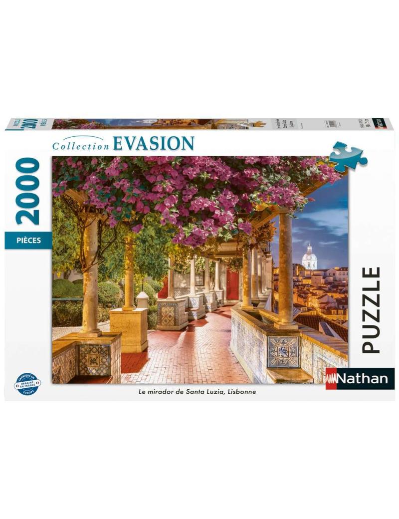 Le mirador de Santa Luzia, Lisbonne