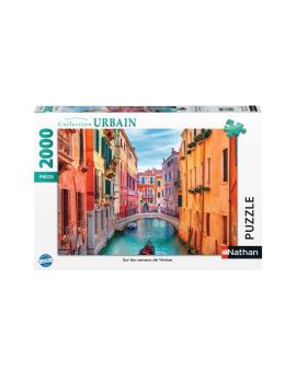 Nathan puzzle 2000 p - Sur les canaux de