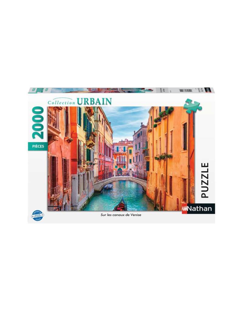 Nathan puzzle 2000 p - Sur les canaux de