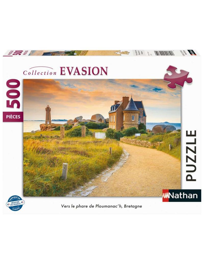 Vers le phare de Ploumanac’h, Bretagne