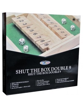 SHUT THE BOX DOUBLE 9